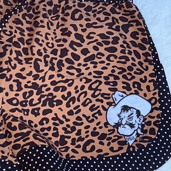 Gameday Couture womens leopard print Oklahoma State shorts size S - Picture 2 of 5